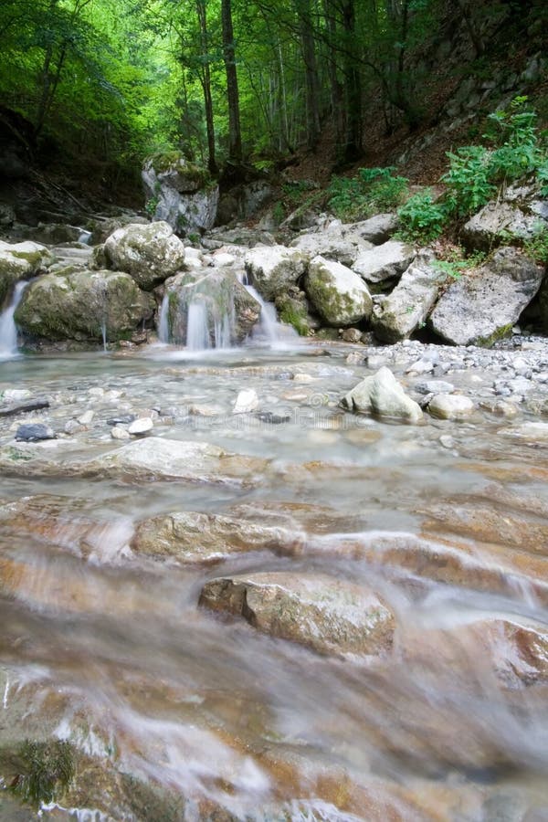 Waterfall, French Alps Picture. Image 2185446