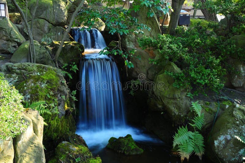 Waterfall in Hakusan Park