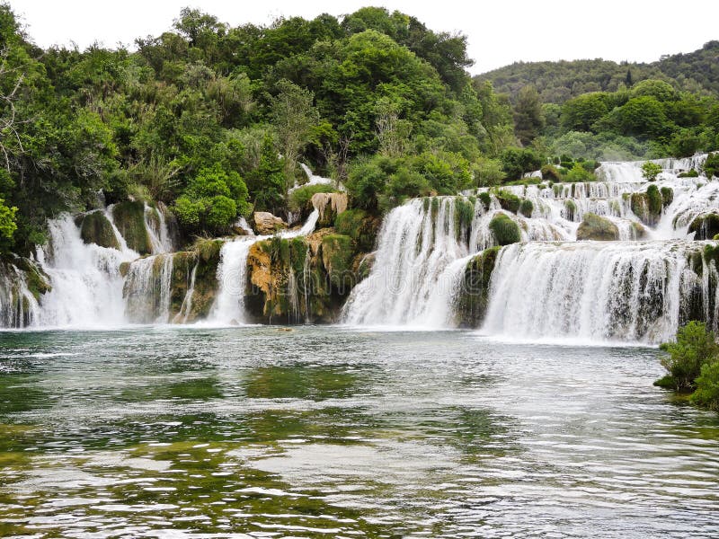 Waterfall in Kornati region, Dalmatia