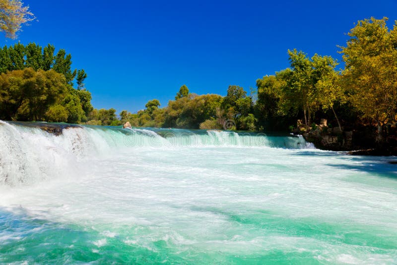 Waterfall Manavgat at Turkey