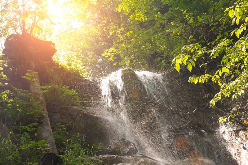 Waterfall in Slovak Paradise