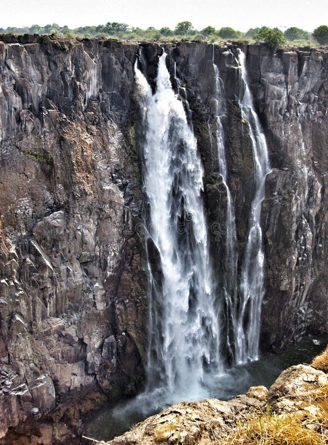 victoria falls in zambia royalty free stock image victoria falls in zambia royalty free stock image