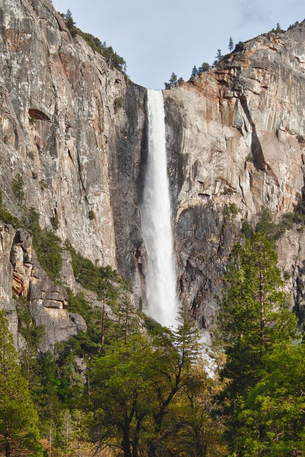 Waterfall in yosemite national park