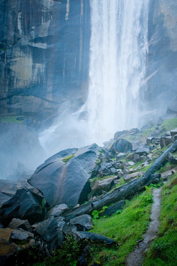 Waterfall in Yosemite National Park