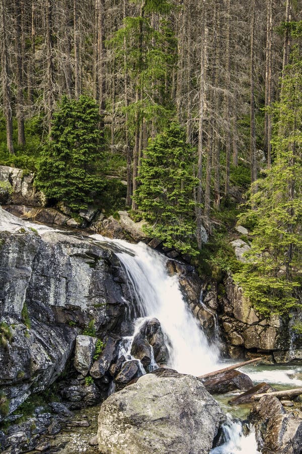 Waterfalls in High Tatras