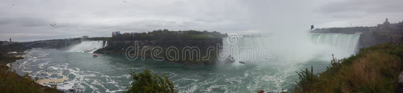 Waterfalls Panorama Landscapes Niagara Falls , Toronto