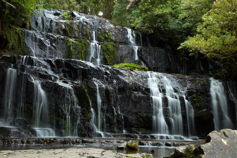 Waterfalls in South Africa stock image. Image of landmark - 3773777