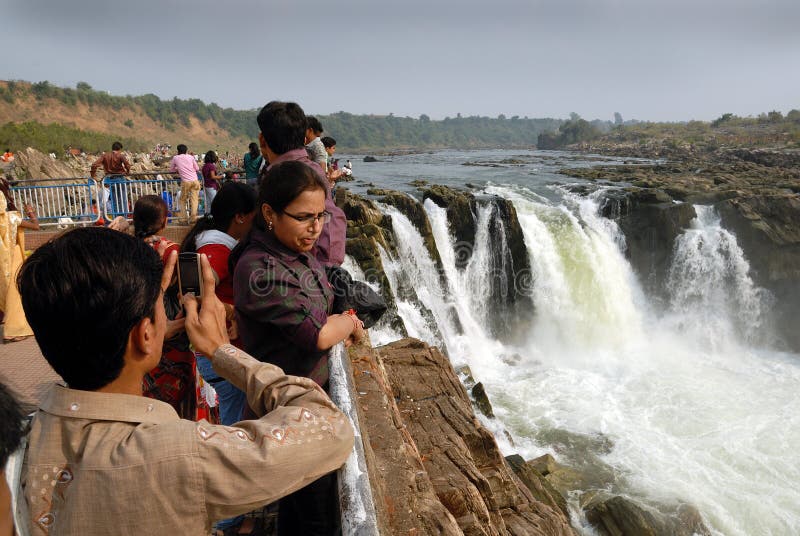 Waterfalls & the tourists