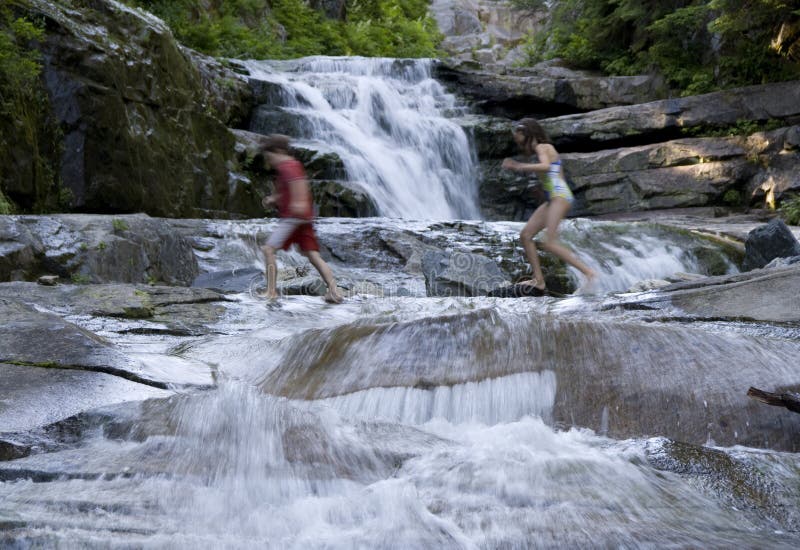 Waterfalls waterfall rocks kids