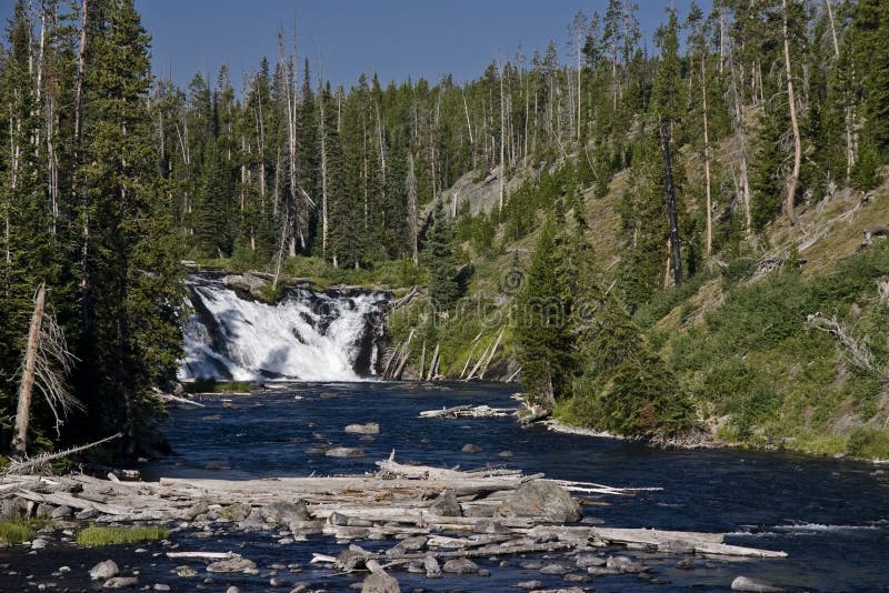 Waterfalls in Yellowstone