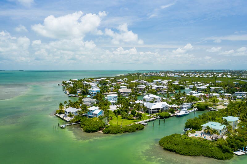 Waterfront Homes Florida Keys Stock Image Image of florida, nice