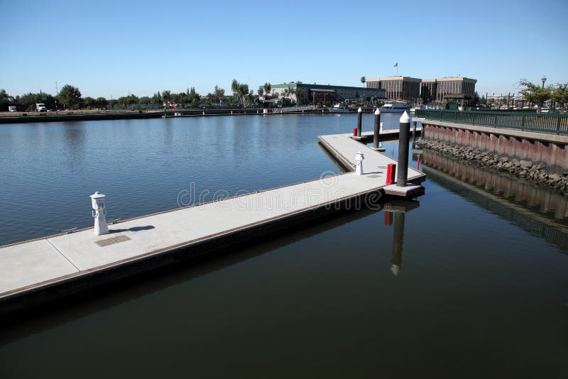Waterfront Stockton California Stock Image Image of waterfront, dock