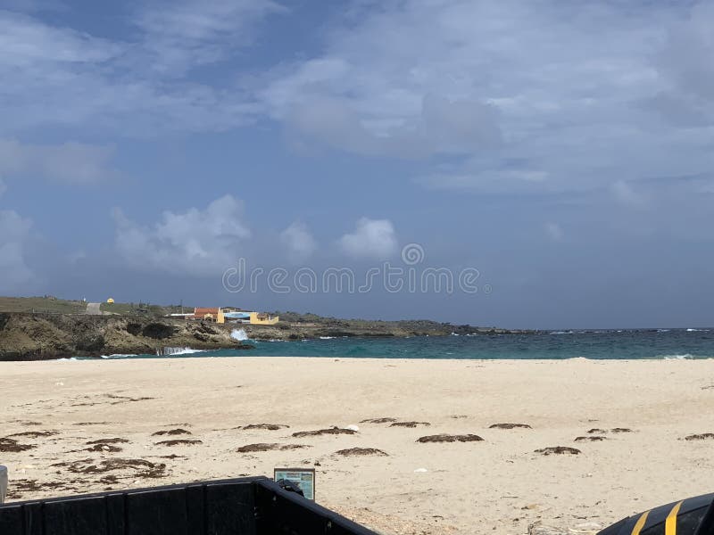 Waterfront View and Sunset in Aruba Stock Photo Image of iceland