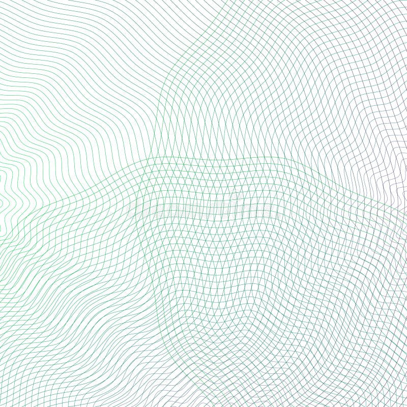 Watermark Element Design Background Certificate, Guilloche Pattern