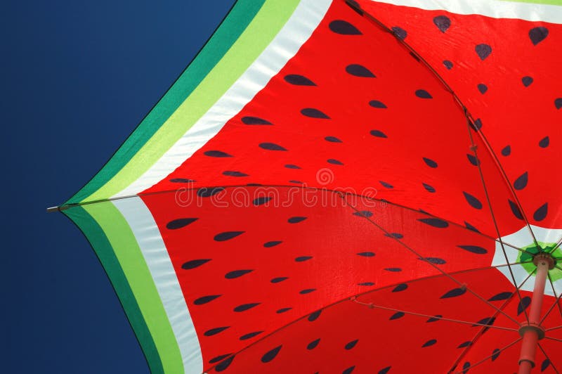 watermellon зонтика стоковое фото watermellon зонтика стоковое фото