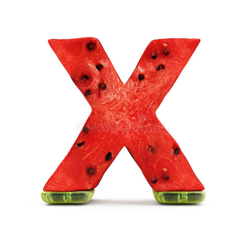 Alphabet Fruit X Stock Illustrations 130 Alphabet Fruit X Stock Illustrations, Vectors