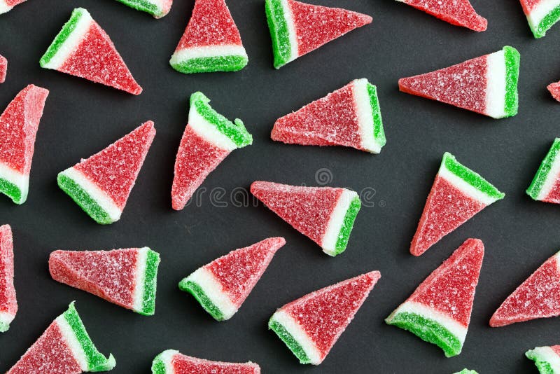 Watermelon gummy candy stock photo. Image of snack, confection 92732372