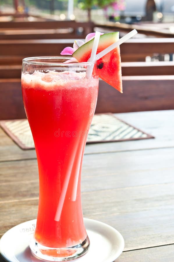 Watermelon Juice stock photography