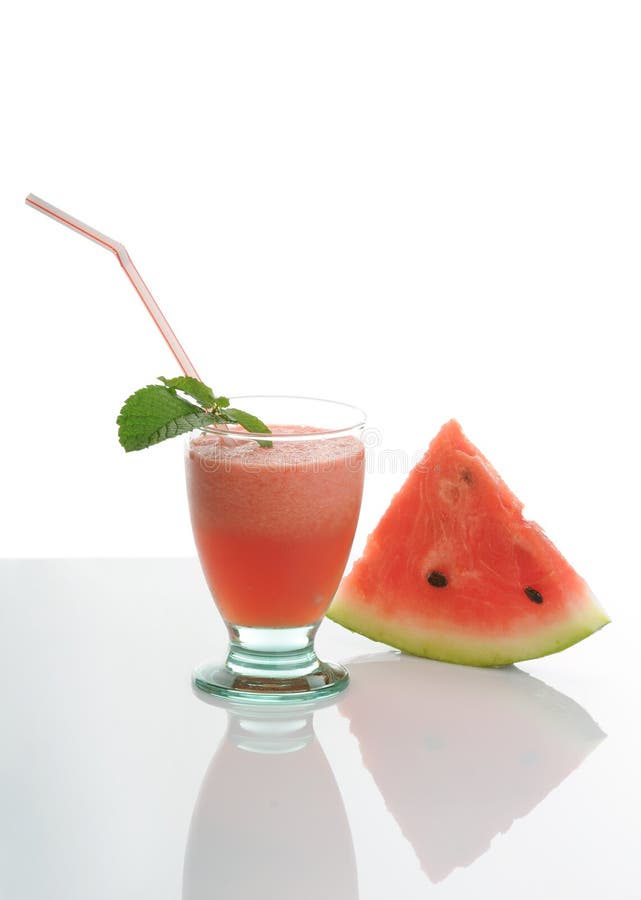 Watermelon juice stock photos