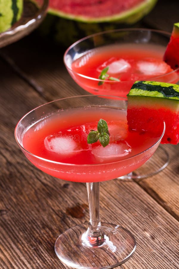 Watermelon juice with ice stock photo. Image of liquid 56161402