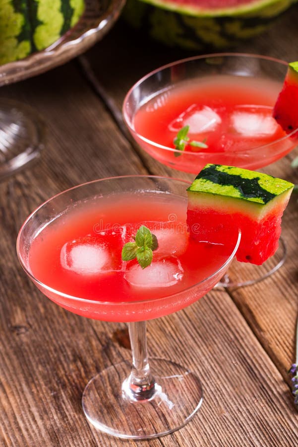 Watermelon juice with ice stock photo. Image of liquid 56161402