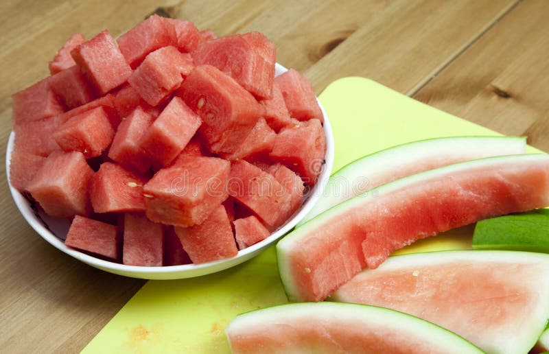 Watermelon and rind