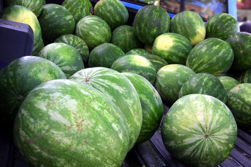 Watermelon for sale! stock image. Image of appetizing 14181095