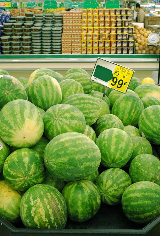 Watermelons For Sale Picture. Image 1762127