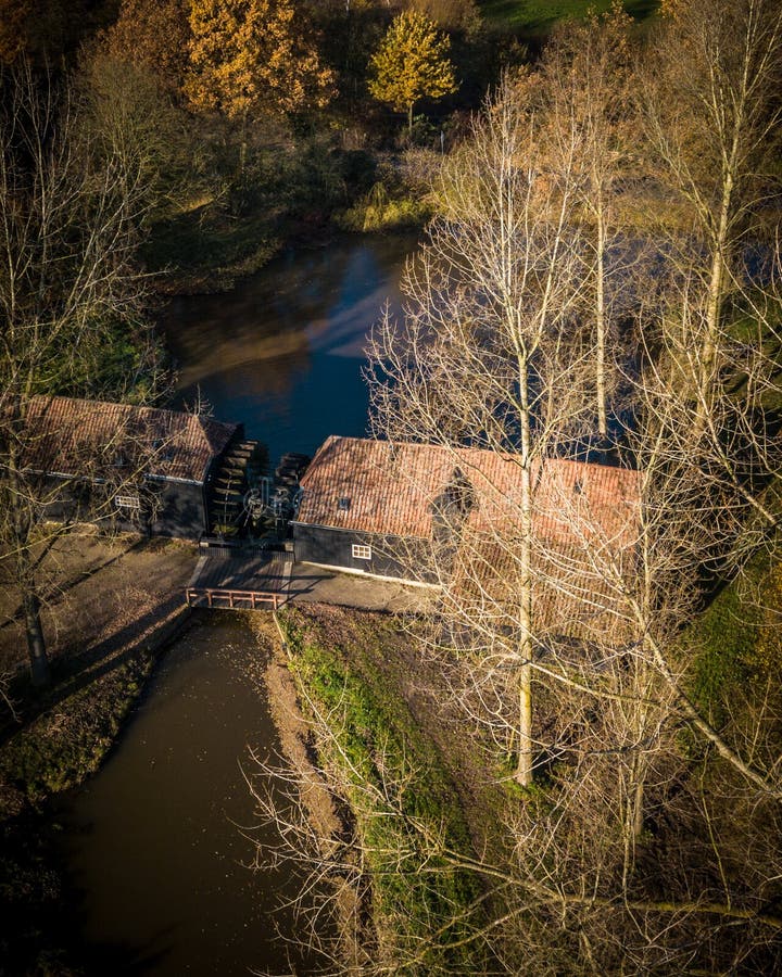 Watermill at Kollen in The Netherlands