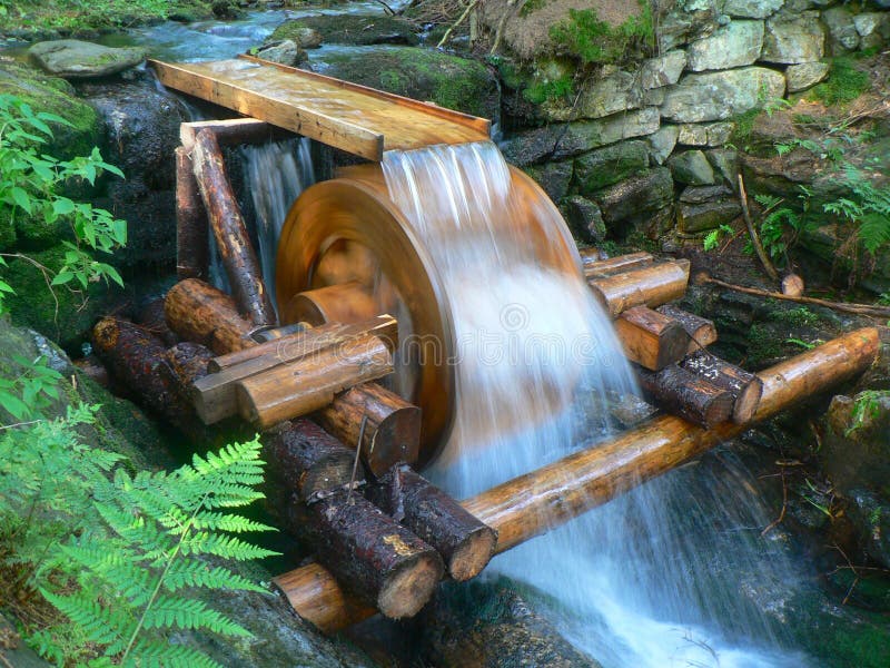 Watermill on stream