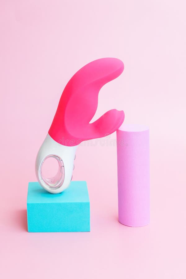 Waterproof Adult Sex Toy from Body-safe Silicone on Pink Background Stock  Image - Image of podium, sensuality: 272633875