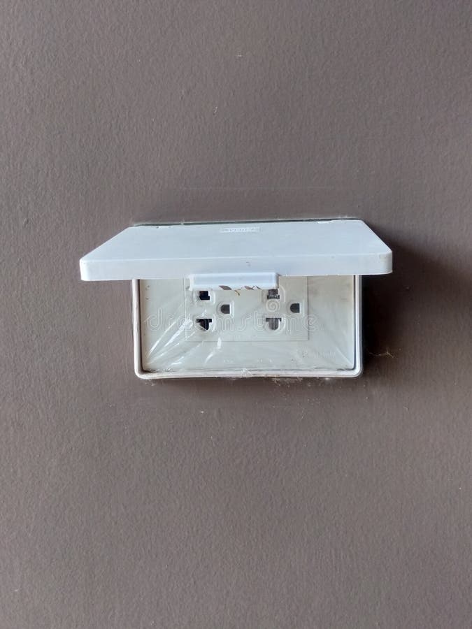 Waterproof Electrical Outlet Editorial Image Image of safety