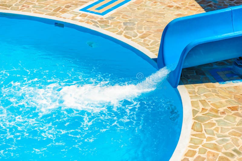 Waterslide royalty free stock photography