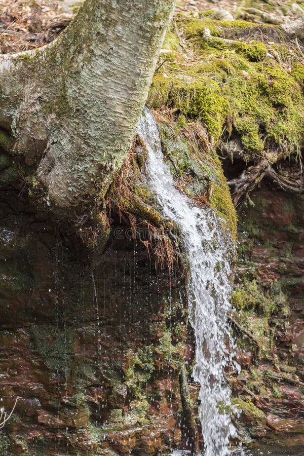 Download Waterval Bevroren Actie stock afbeelding. Afbeelding bestaande uit plons - 54092429