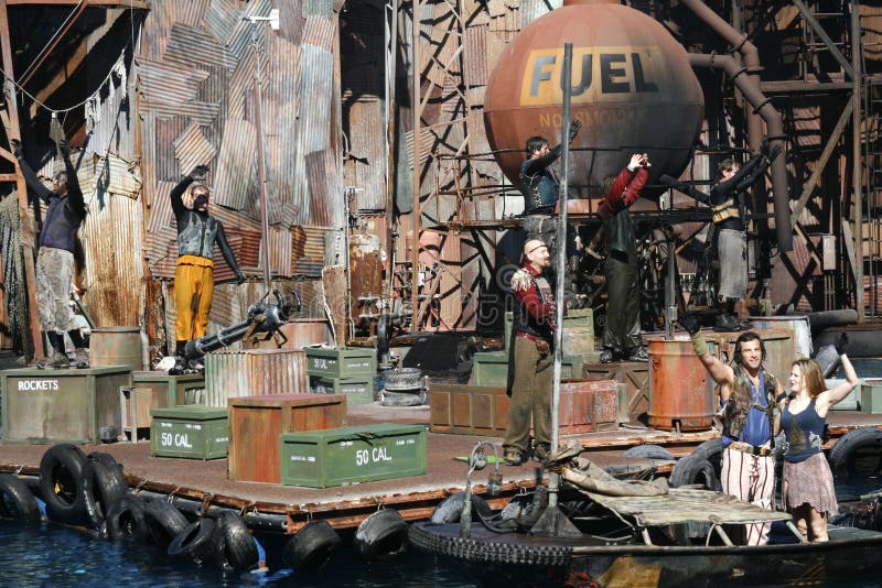Waterworld Show at Universal Studios Editorial Photography Image of cast, tank 28830602