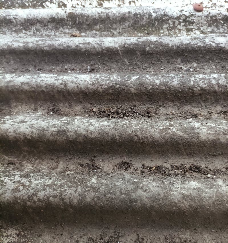 Wave Asbestos for Roof of House Stock Image Image of design, pattern