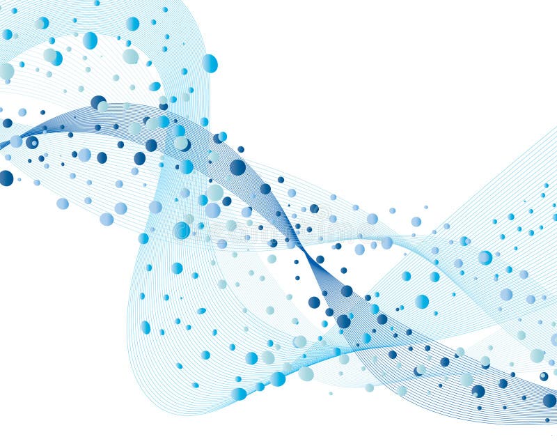 Wave background stock illustration