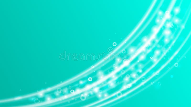 Wave background abstract bokeh gradient aqua royalty free illustration
