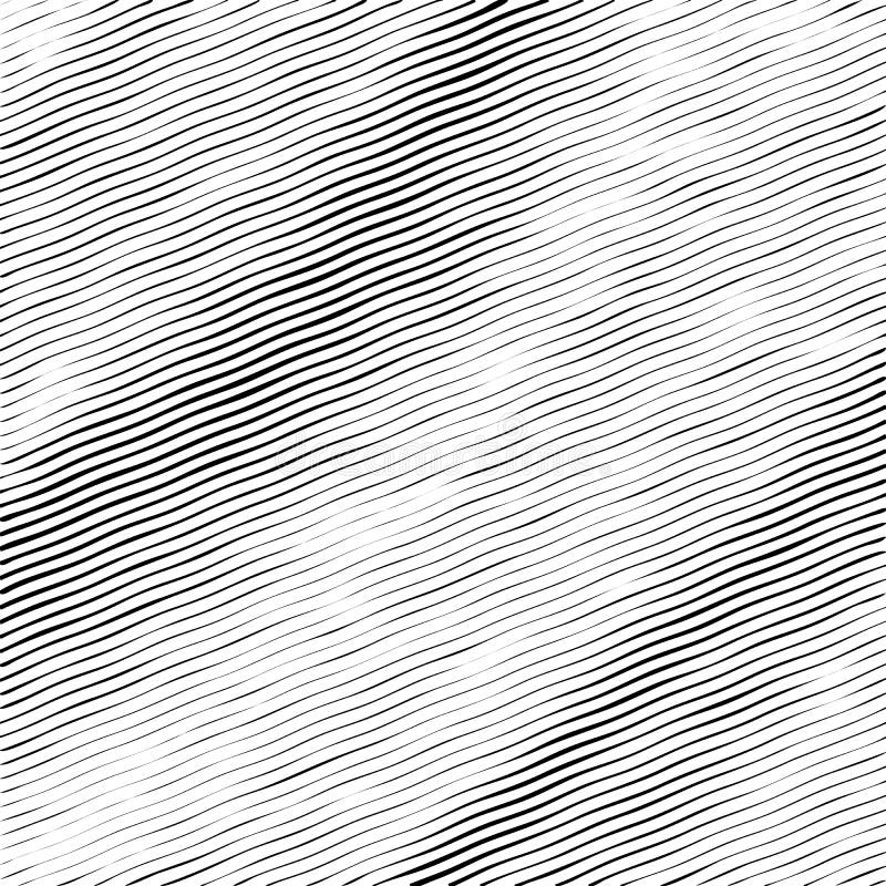 Wave striped engraving halftone background royalty free illustration