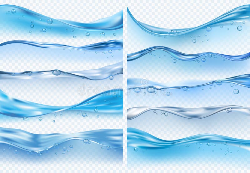 Wave realistico spruzza La superficie liquida dell'acqua con bolle e spruzza gli ambiti di provenienza di vettore del mare o dell Wave realistico spruzza La superficie liquida dell'acqua con bolle e spruzza gli ambiti di provenienza di vettore del mare o dell