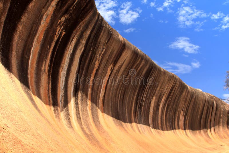 Wave Rock In Western Australia