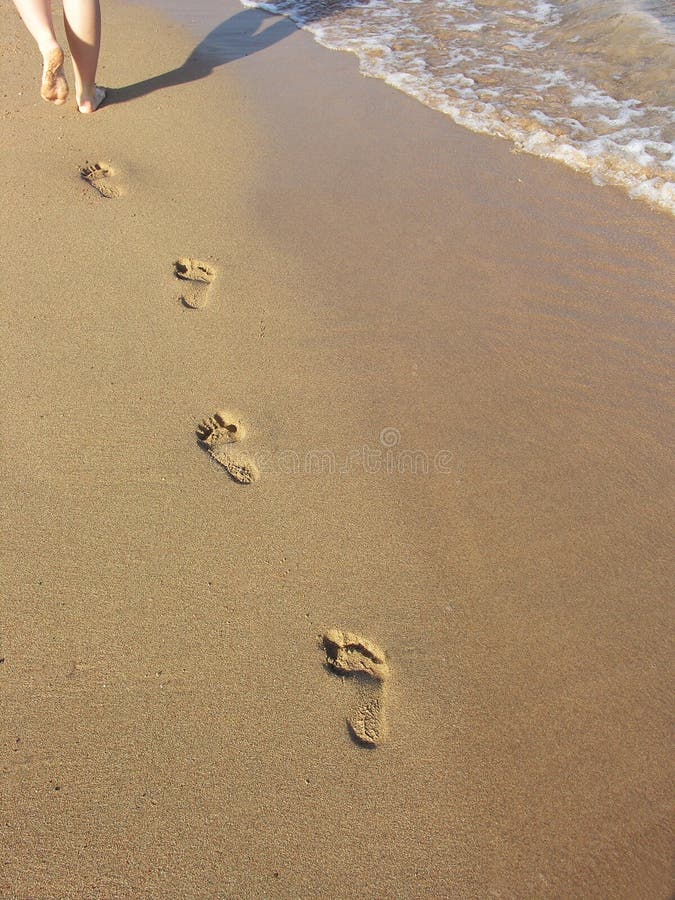 Wave and trace stock image