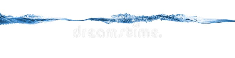 Wave. Water splashing royalty free stock photography