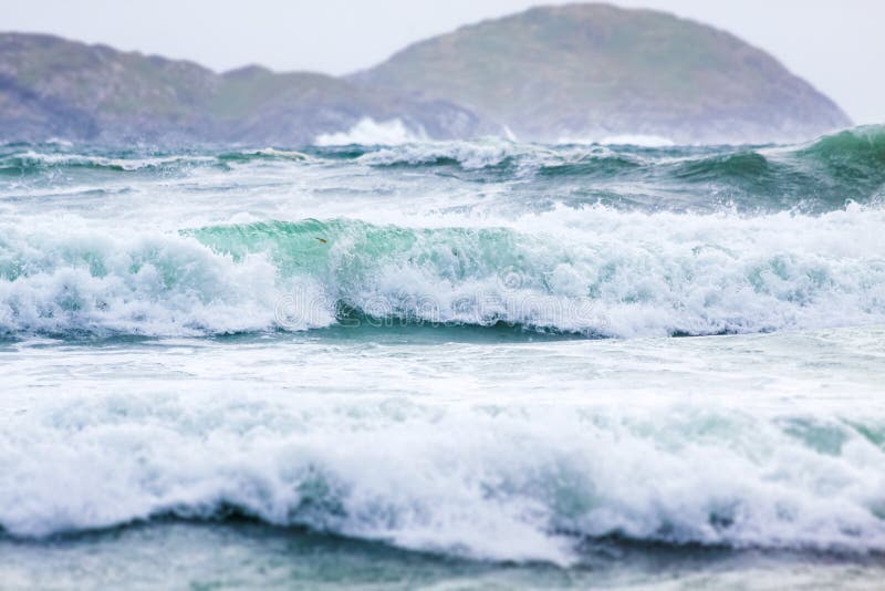 Waves at Derrynane Beach