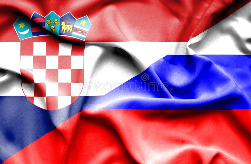 Croatia Vs. Russia Soccer Match - Soccer Balls In Croatia And Russias