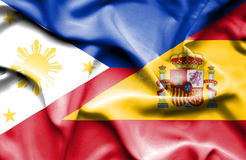 Philippines and Spain stock illustration. Illustration of interest