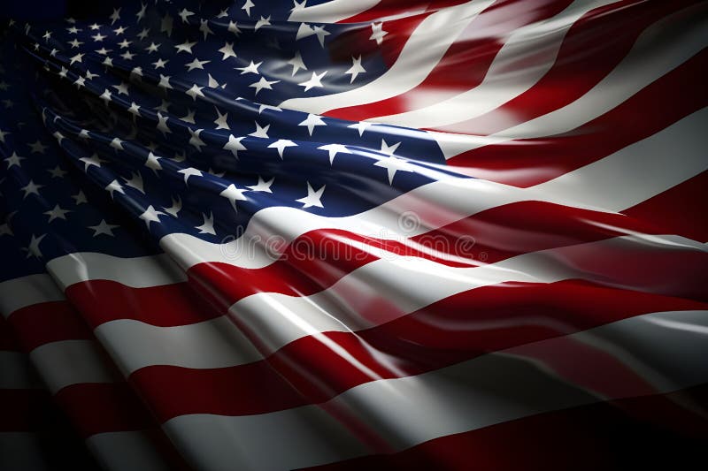 Punisher With American Flag Waving Sticker / Decal