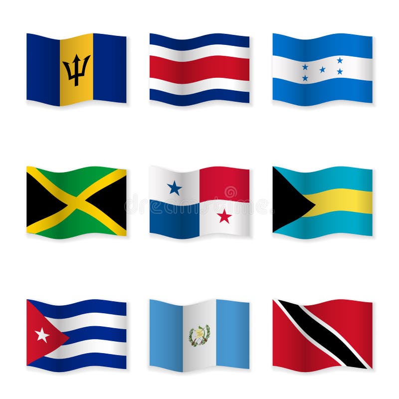 Download Waving Flags Of Different Countries 9 Stock Vector ...