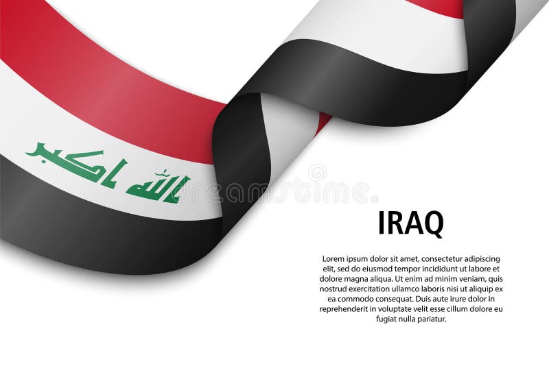 ıraq Country Wavy Flag Design Background, ıraq, ıraq Flag, ıraq Wavy Flag  Background Image And Wallpaper for Free Download