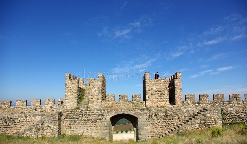 Waving of the walls royalty free stock photography